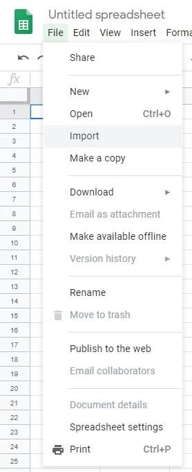 Cara Menggunakan Google Spreadsheet: Spreadsheet Online 2021
