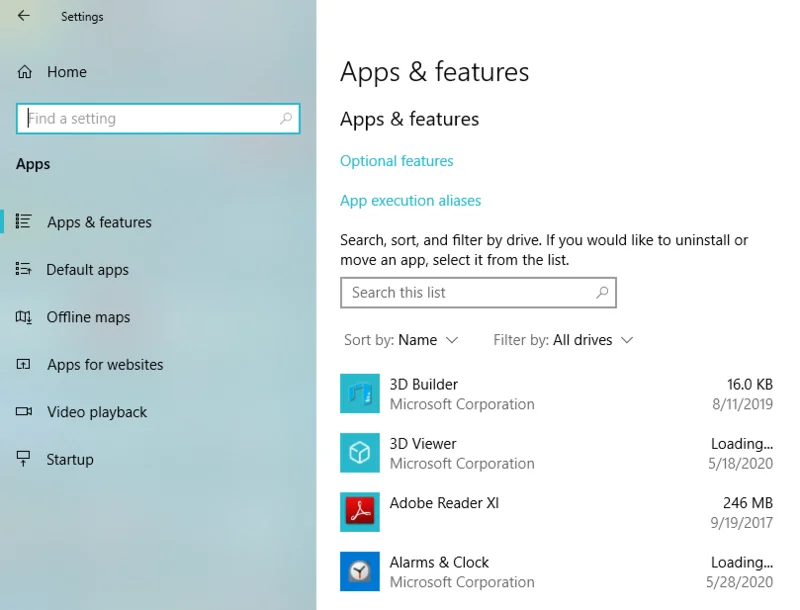 Cómo mover programas instalados a otra unidad en Windows 10
