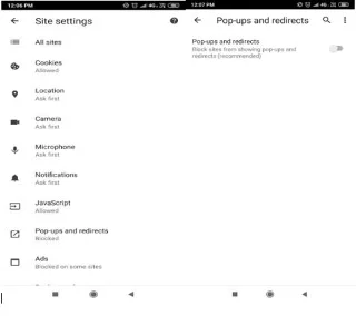 ¿Cómo detener anuncios emergentes en su dispositivo Android?