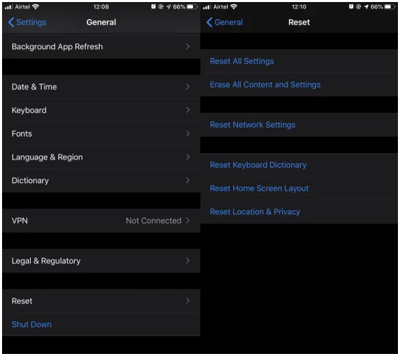 iPhone Kamera Çalışmıyor: Genel Düzeltmeler