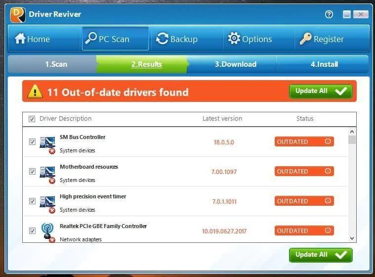 Driver Reviver: оживите свой компьютер