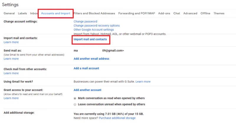 Comment transférer des e-mails de l'ancien compte Gmail vers le nouveau compte Gmail