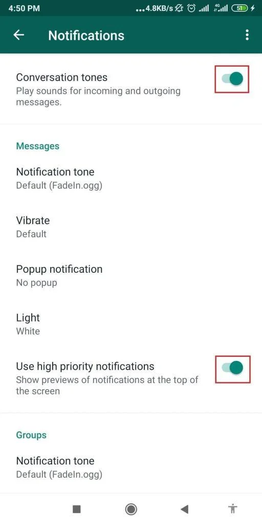 De ce nu primesc notificări WhatsApp?  Cum rezolv problema?