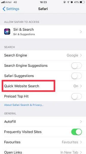iPhone veya Mac'te Hızlı Arama Nasıl Devre Dışı Bırakılır