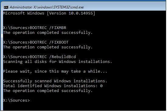 Cómo arreglar Windows 10 sin error de arranque