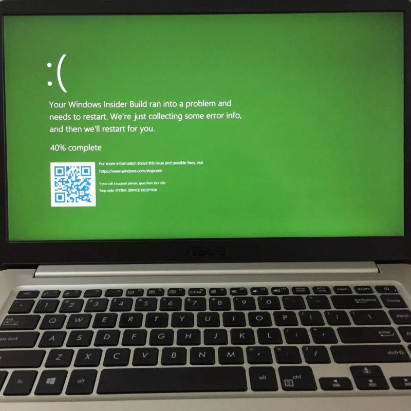 Исправить ошибку зеленого экрана смерти в Windows 10