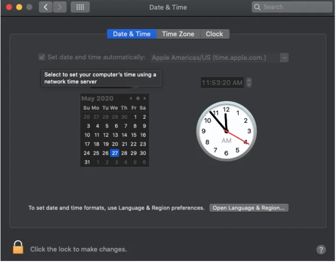 Mac'te 'Bu Sunucunun Sertifikası Geçersiz' Nasıl Onarılır