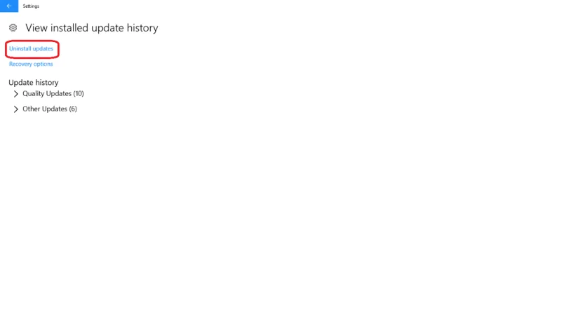 Cómo reparar el error de pantalla azul de la muerte o el error BSOD en Windows 10 manualmente