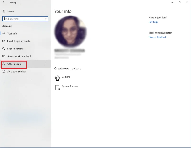 Cómo cambiar el tipo de cuenta de usuario en Windows 10