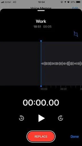 Cómo operar la aplicación de notas de voz de Apple