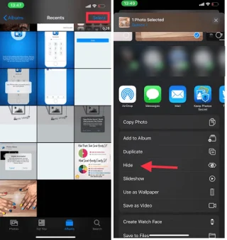 iPhoneda Fotoğraflar ve Videolar Nasıl Gizlenir