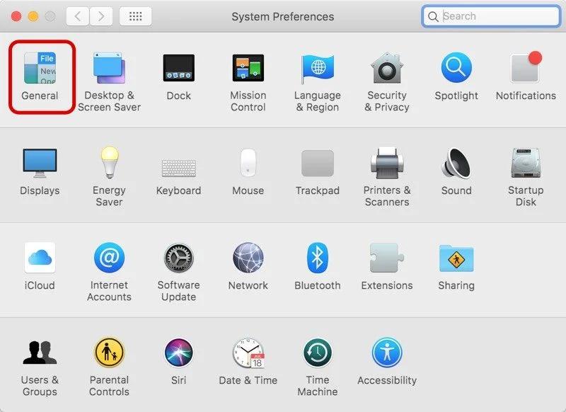 Habilitar el modo oscuro en macOS Mojave