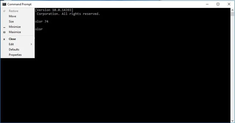 Cómo cambiar el color del símbolo del sistema en Windows 10, 8, 7