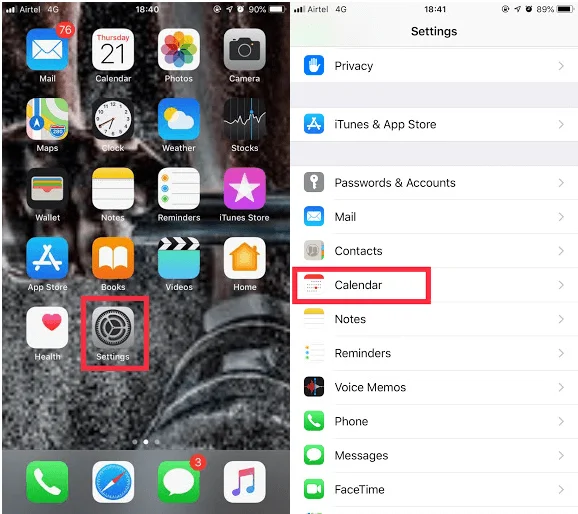 วิธีถ่ายโอนรายการปฏิทินของคุณจาก iOS ไปยัง Android