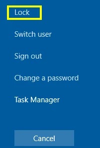 10 ciekawych sposobów na zablokowanie systemu Windows 10
