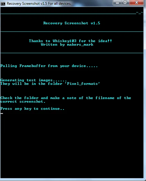 Cómo tomar capturas de pantalla del modo de recuperación en Android