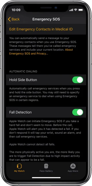 Apple Watch SOSta Düşme Algılama Nasıl Etkinleştirilir