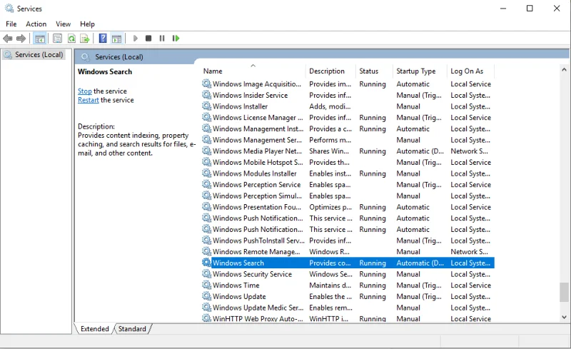 Cómo solucionar problemas de búsqueda de Windows 10 mediante la reconstrucción del índice