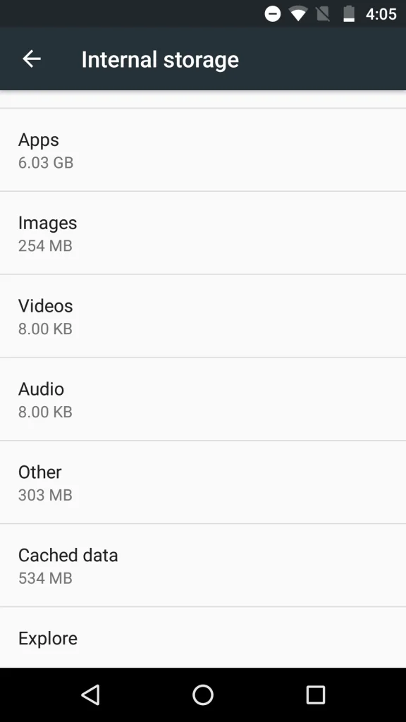 Cómo borrar la caché en Android