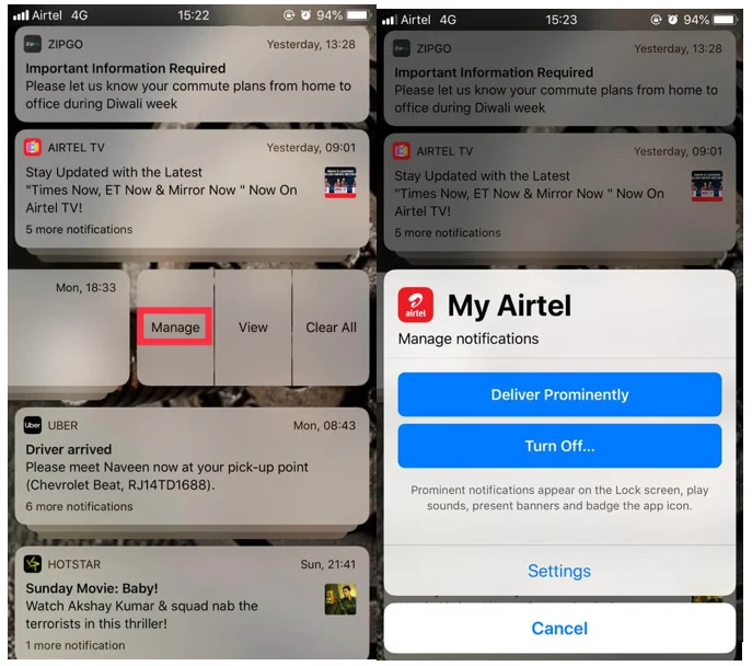 Consejos para controlar las notificaciones de iPhone con iOS 12