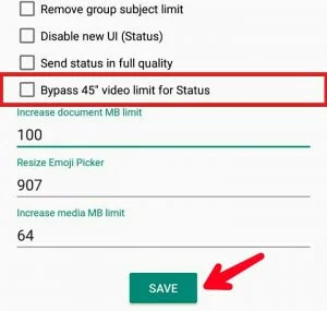 Estendi il limite di video di stato WhatsApp di 30 secondi su Android e iPhone