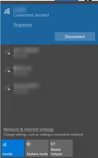Шаги, чтобы заблокировать соседнюю сеть Wi-Fi от доступных подключений в Windows