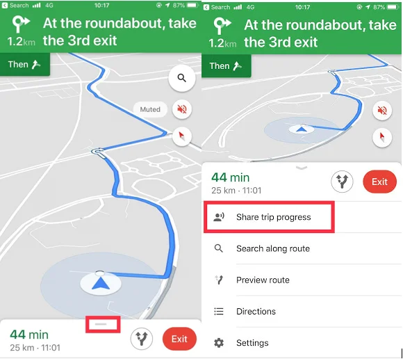 ¿Cómo compartir la ubicación en tiempo real con amigos usando Google Maps en iPhone?