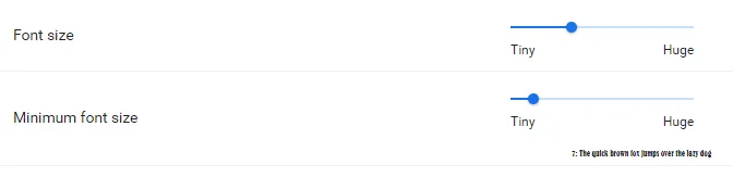 如何更改 Google Chrome 默認字體？