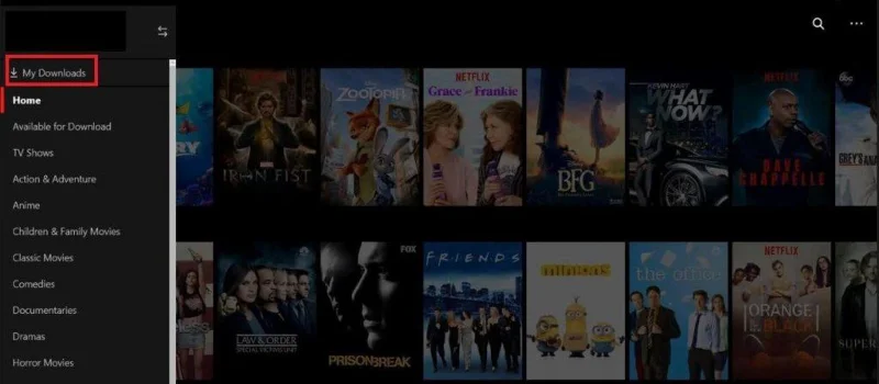 Cara menonton Netflix offline di PC