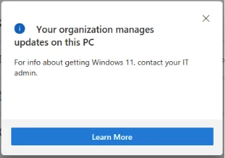 Comment réparer votre organisation gère les mises à jour sur ce PC