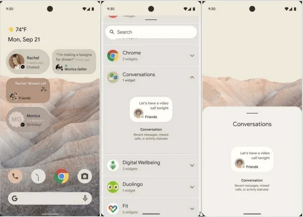 Android 12 Geliştirici Önizlemesi 1'deki Yenilikler