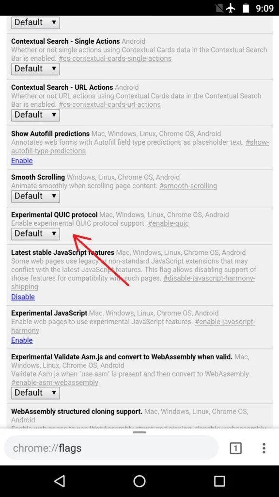 5 configuraciones ocultas de Android de Google Chrome que vale la pena ajustar