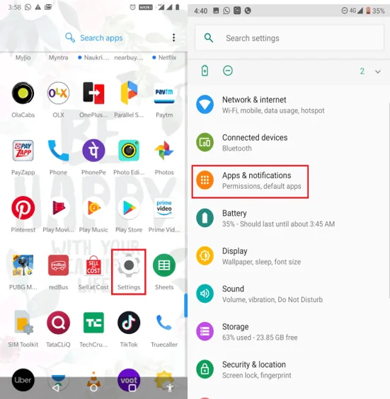 วิธีจัดการการอนุญาตแอพบน Android