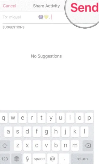 Étapes pour configurer le partage d'activité sur Apple Watch