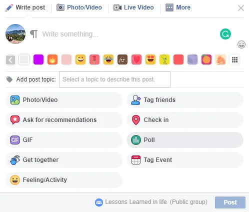จะสร้างโพลบน Facebook ได้อย่างไร?