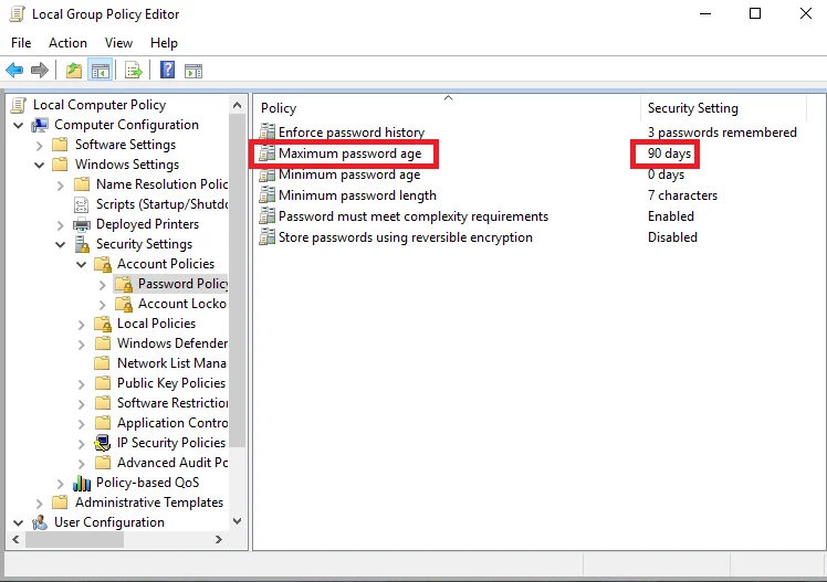 Formas de forzar el cambio de contraseña en Windows 10