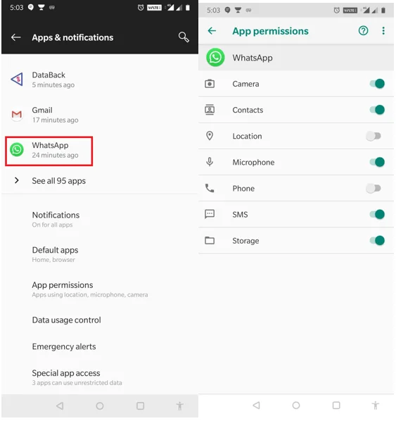 วิธีจัดการการอนุญาตแอพบน Android