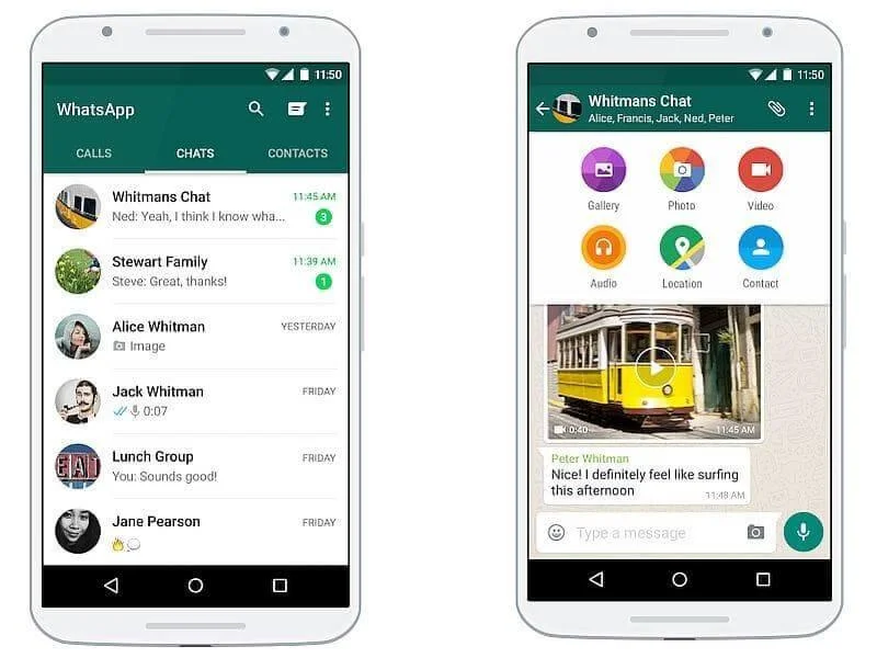 WhatsApp para Android VS iOS: una comparación rápida