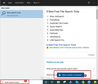Как удалить Bing из Windows 10