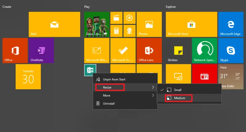Personalice el menú de inicio de Windows 10 para una experiencia mejorada