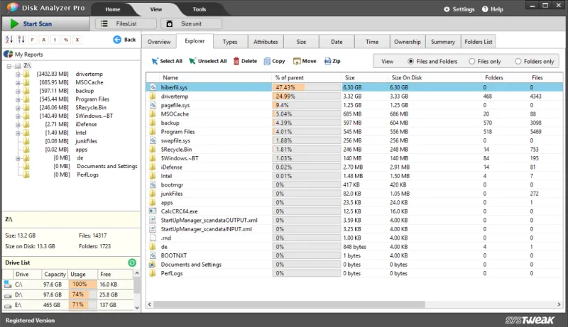Cum se analizează spațiul pe disc în Windows 10, 8, 7 și xp
