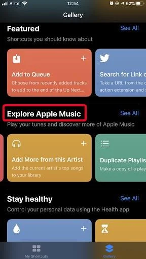 AppleはiOS13アップデートでSiriショートカットに新しい見方をしています