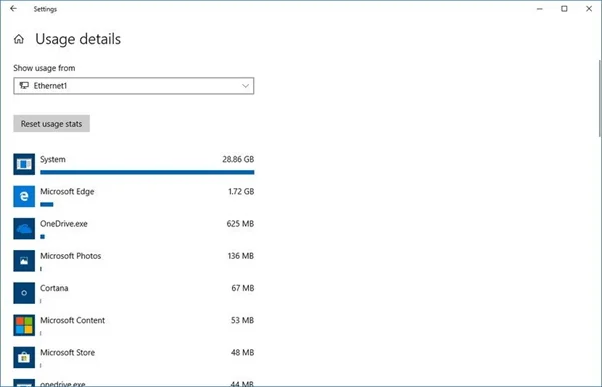 Cómo configurar y reducir el uso de datos en Windows 10