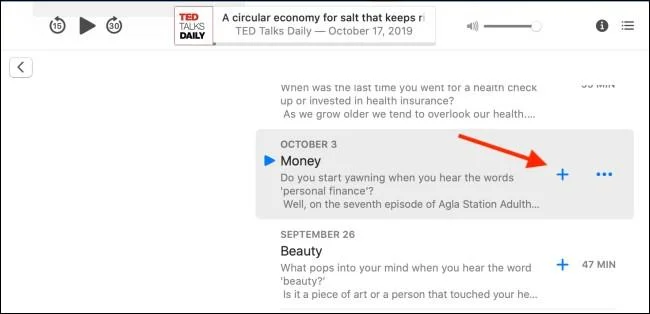 วิธีใช้แอพ Podcasts บน macOS Catalina