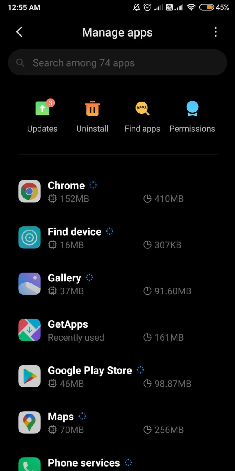 Cum să ștergeți memoria cache Android