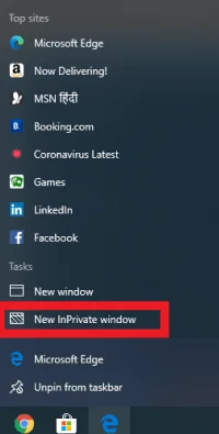Cara Menggunakan Penjelajahan Pribadi Microsoft Edge – Mode InPrivate
