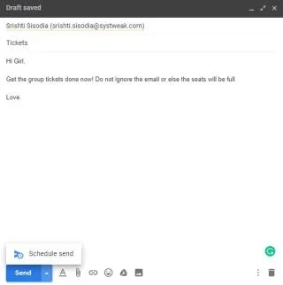 Bagaimana saya bisa Menjadwalkan Email saya di Gmail