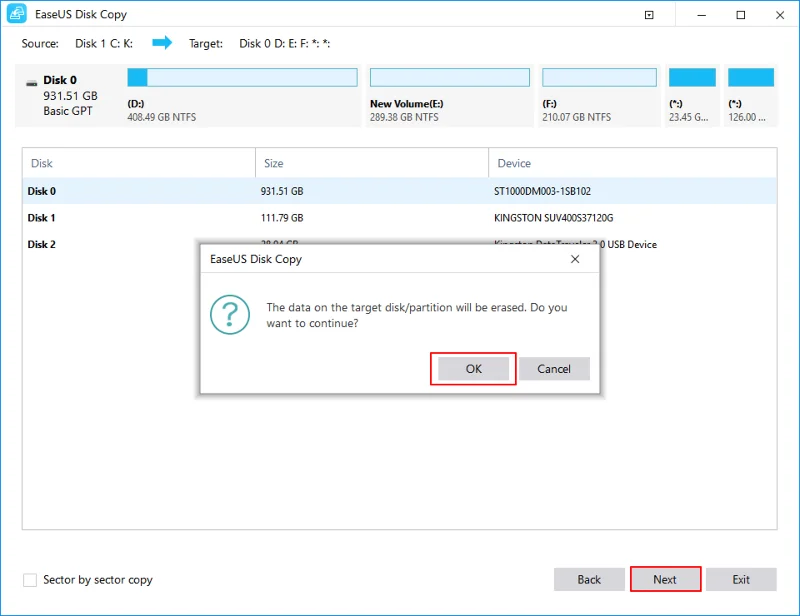 Cómo clonar el disco duro a SSD en Windows 10/8/7