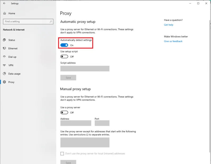 Windows Tidak Dapat Mendeteksi Kesalahan Pengaturan Proxy Jaringan Secara Otomatis?  Inilah Perbaikannya