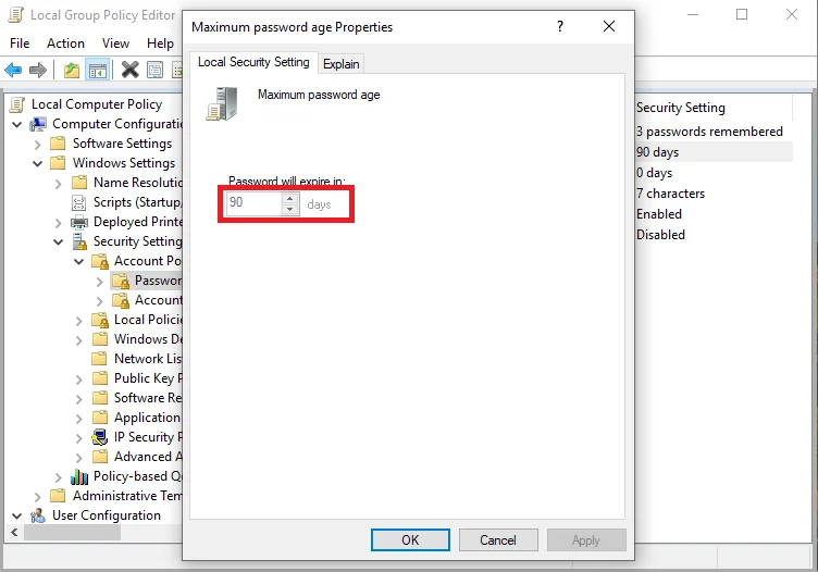 Formas de forzar el cambio de contraseña en Windows 10